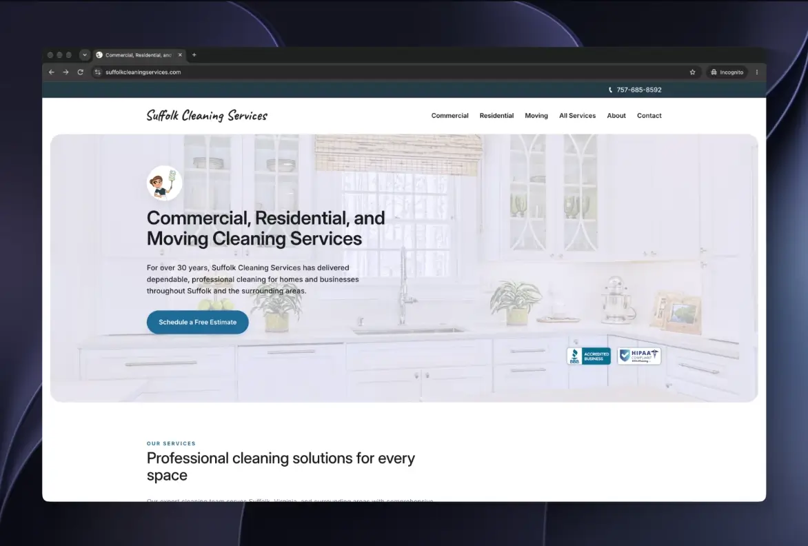 Suffolk Cleaning Services